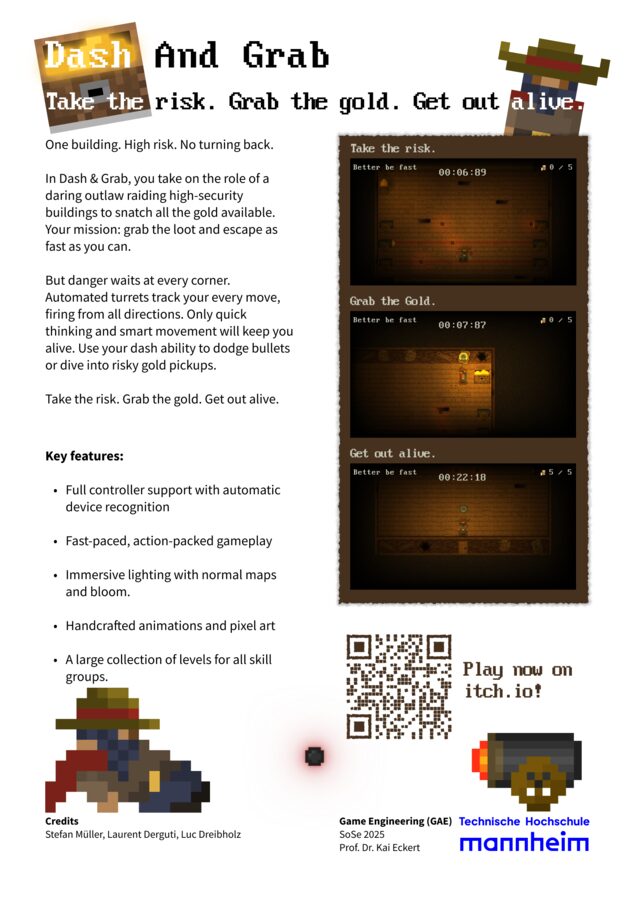 iExpo poster for Dash & Grab